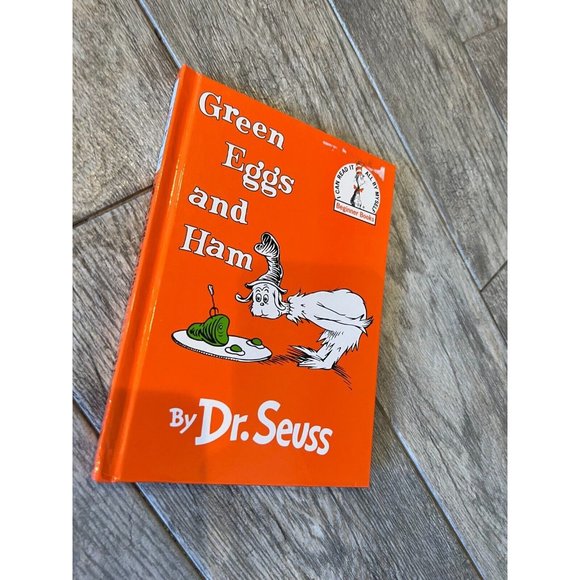 Green Eggs and Ham by Dr Seuss Beginners Book Hardcover childrens Hard Back - Picture 6 of 6